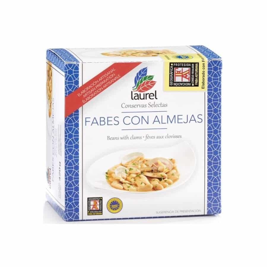 Fabes con Almejas Laurel