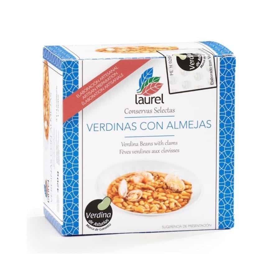 Verdinas con Almejas Laurel