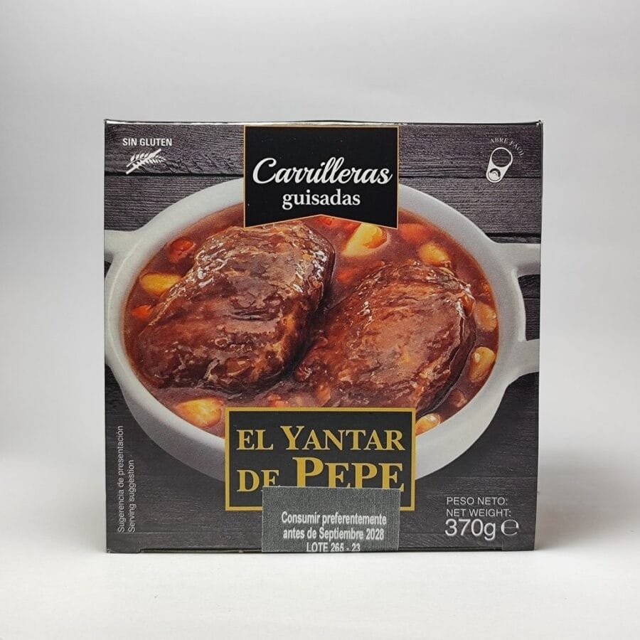 Carrilleras Guisadas El Yantar de Pepe