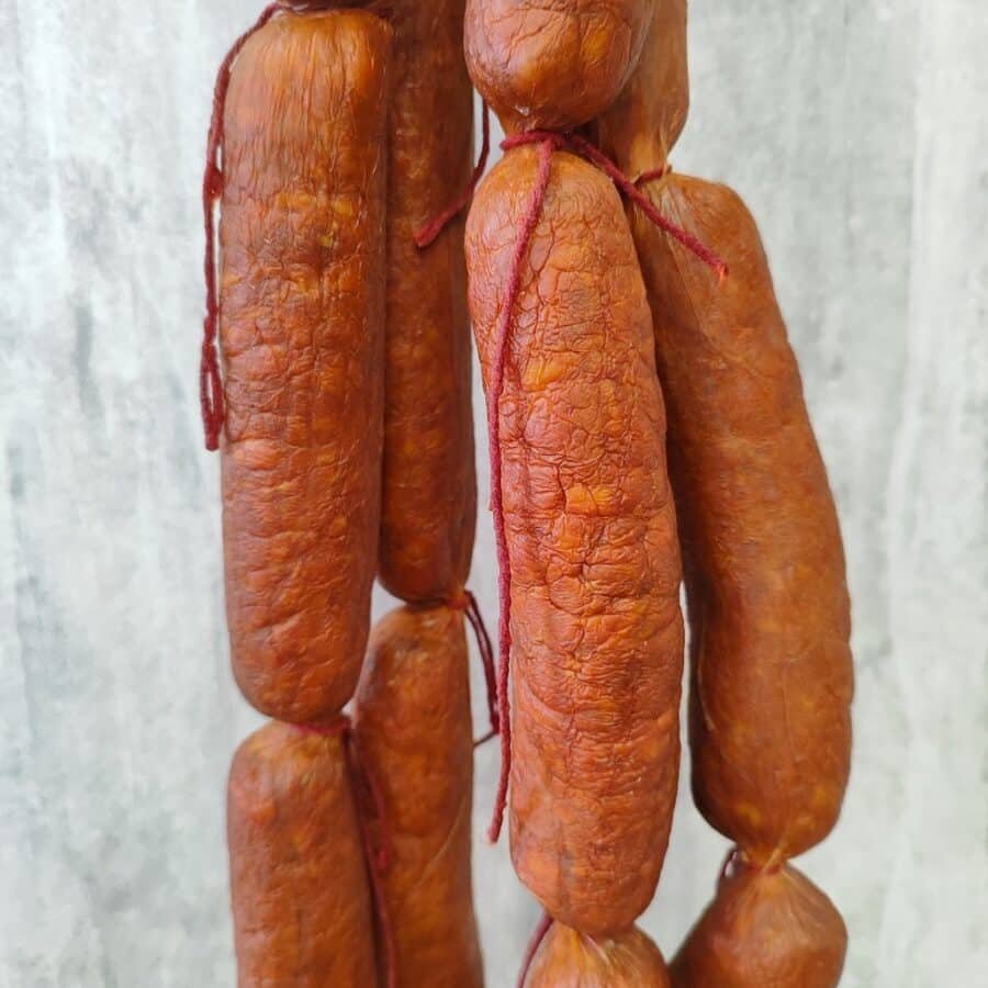 Chorizo Asturiano Extra Ahumado Picante  La Vega de San Julián - Imagen 3