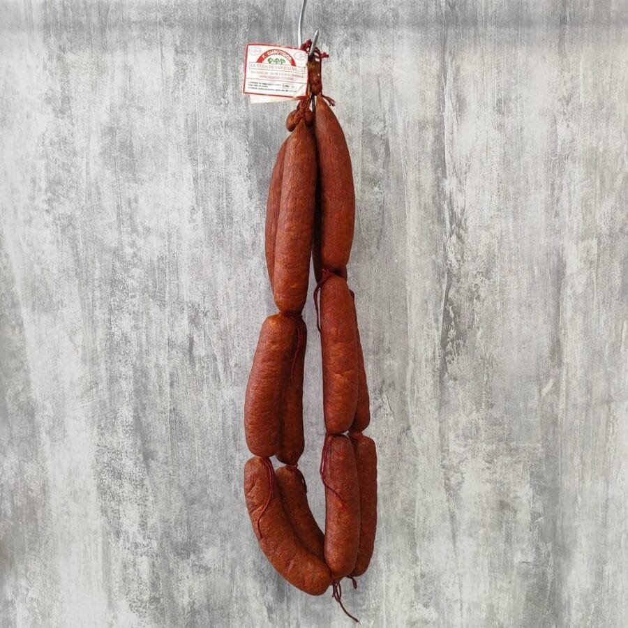 Chorizo Asturiano Extra Ahumado Picante  La Vega de San Julián