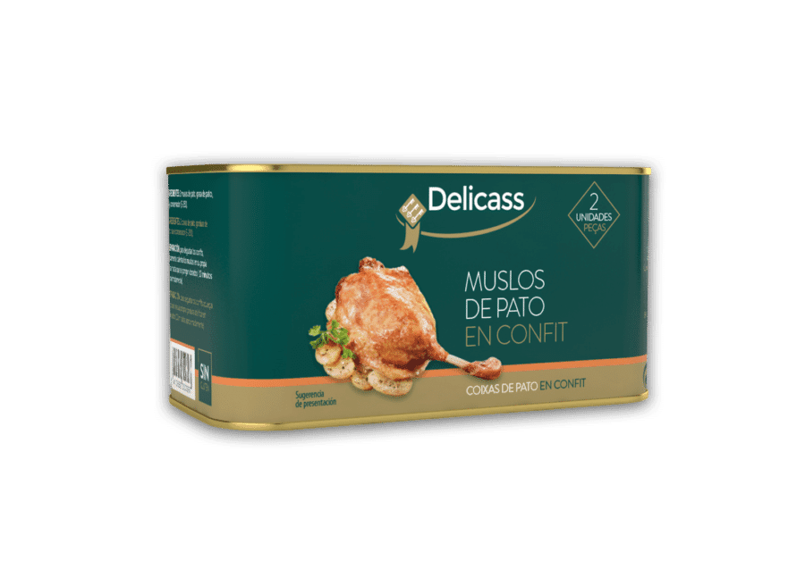 Muslos de Pato en Confit Delicass