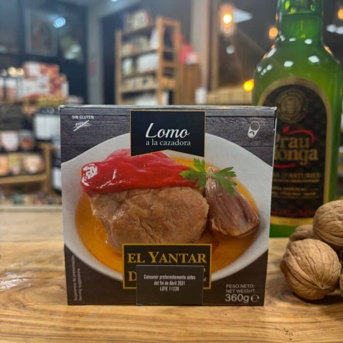 Lomo a la Cazadora El Yantar de Pepe, lata de 360 g