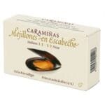 Mejillones en Escabeche 'Caramiñas' 11-17 Piezas Ramón Franco
