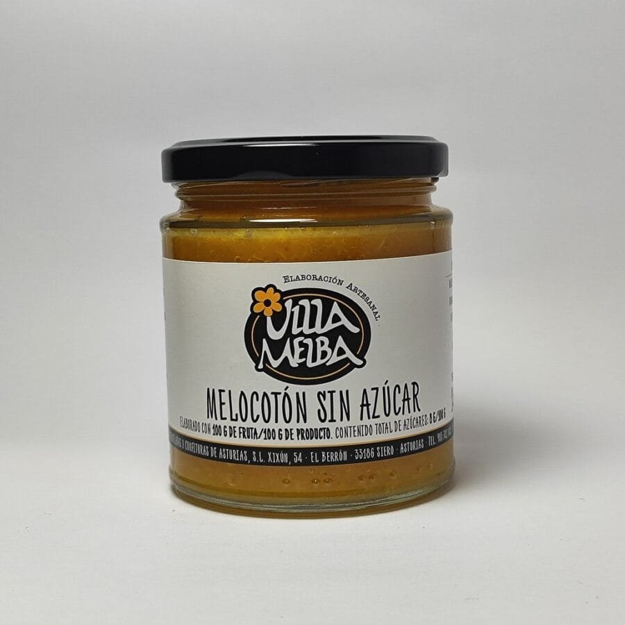 mermelada-melocoton-sin-azucar-villamelba