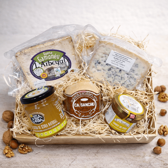 Lote de Quesos Asturianos y Maridaje